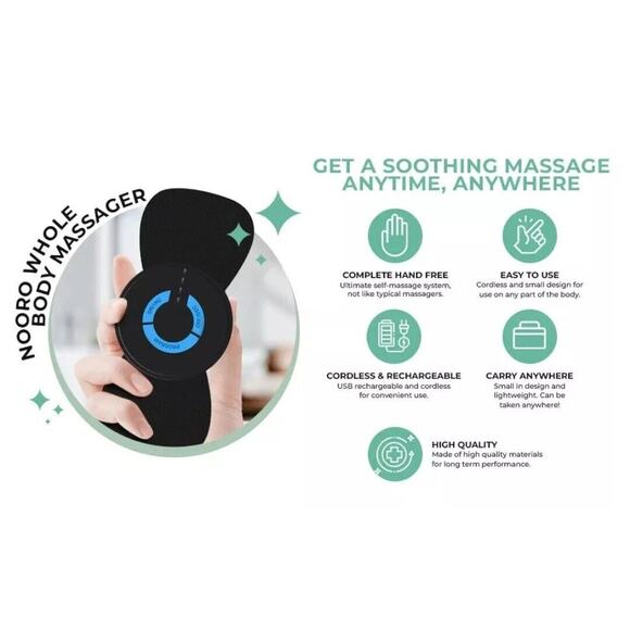 NEW Nooro Ultimate Whole Body Massage V1.0 - Free Shipping! - Picture 5 of 8